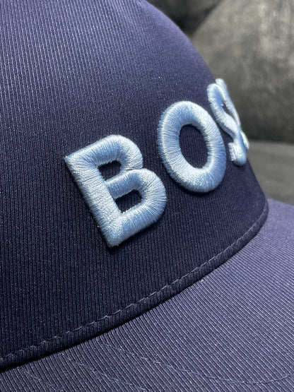 Gorra Azul Bordada